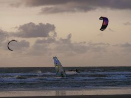 Rømø, windsurf & sundowner